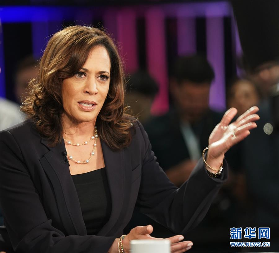 (國際)(8)拜登提名美聯邦參議員哈里斯為總統競選搭檔