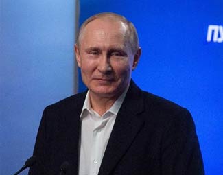 “強大的總統，強大的俄羅斯”