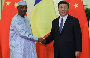 習近平會見乍得總統