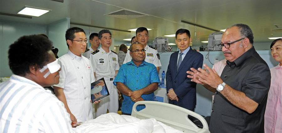 巴布亞新幾內亞總理高度贊譽和平方舟再次到訪巴新